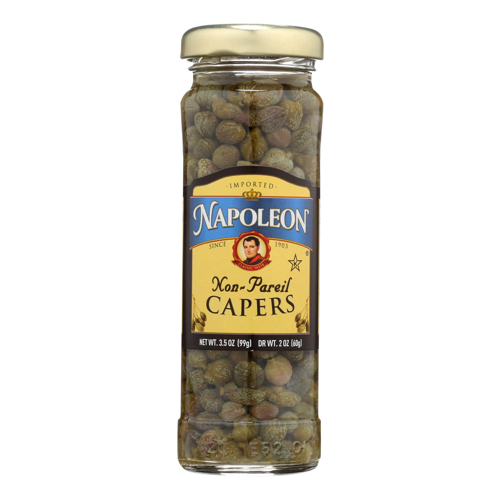 Reese Non Pareil Capers Case Of 12 3.5 Oz.