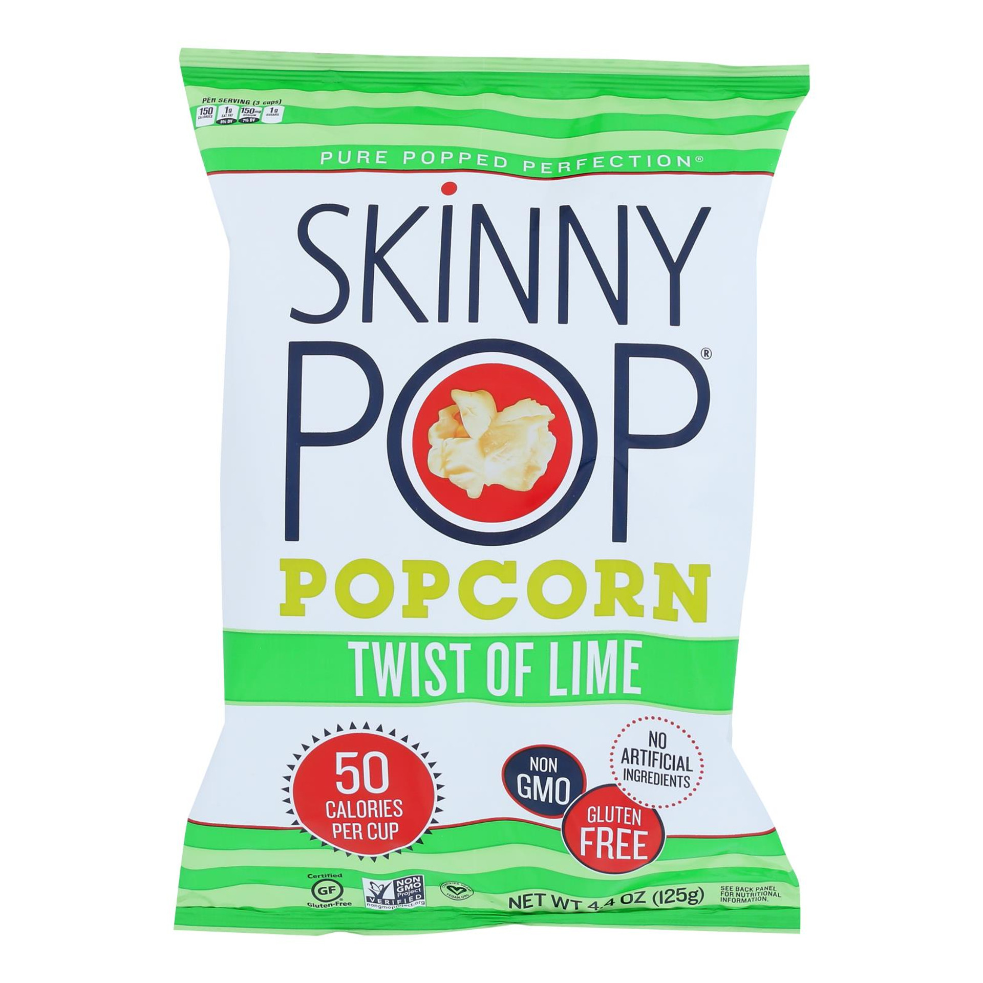 Skinnypop Popcorn Popcorn Aged White Cheddar Case Of 12 4.4 Oz