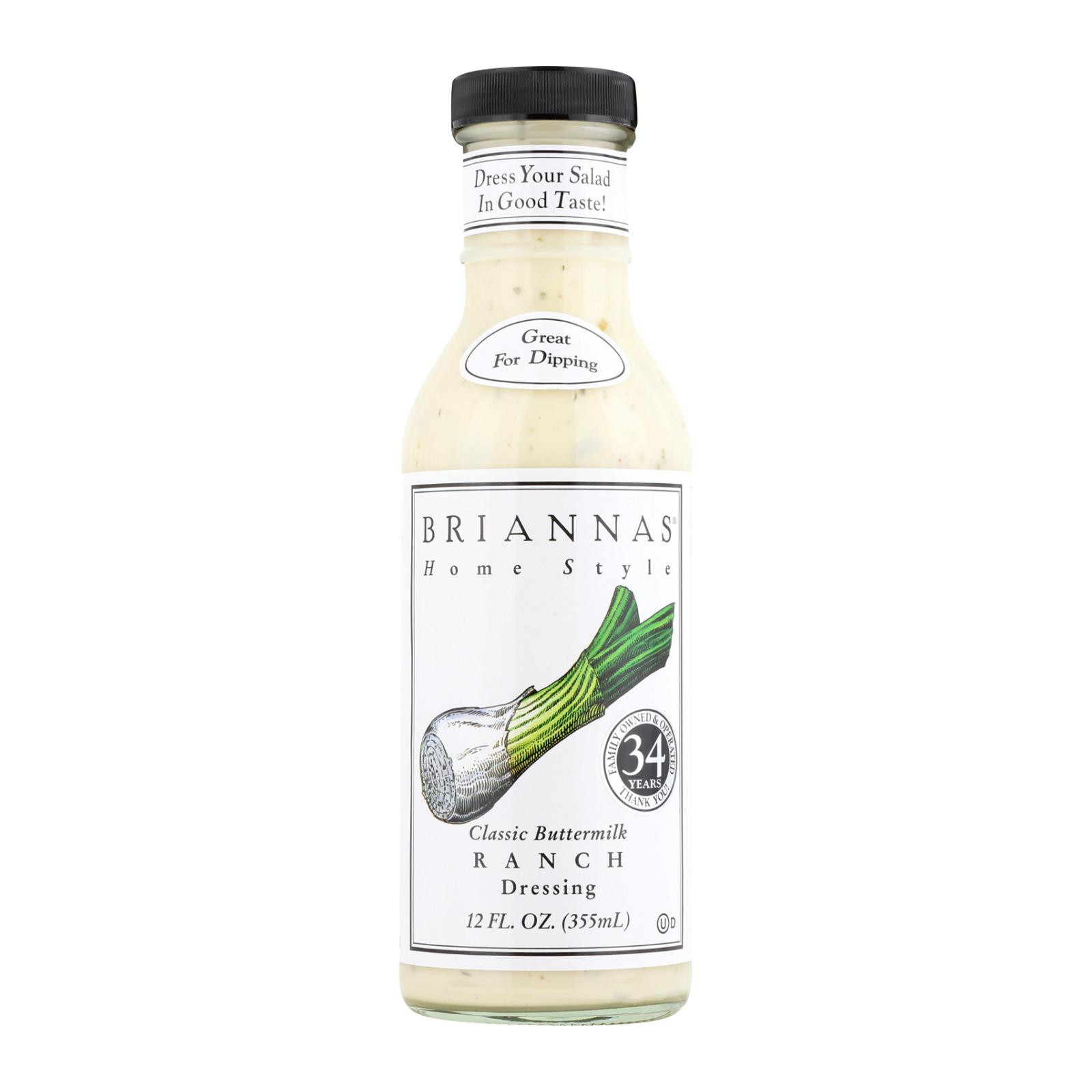 Brianna's Salad Dressing Poppy Seed Case Of 6 12 Fl Oz.