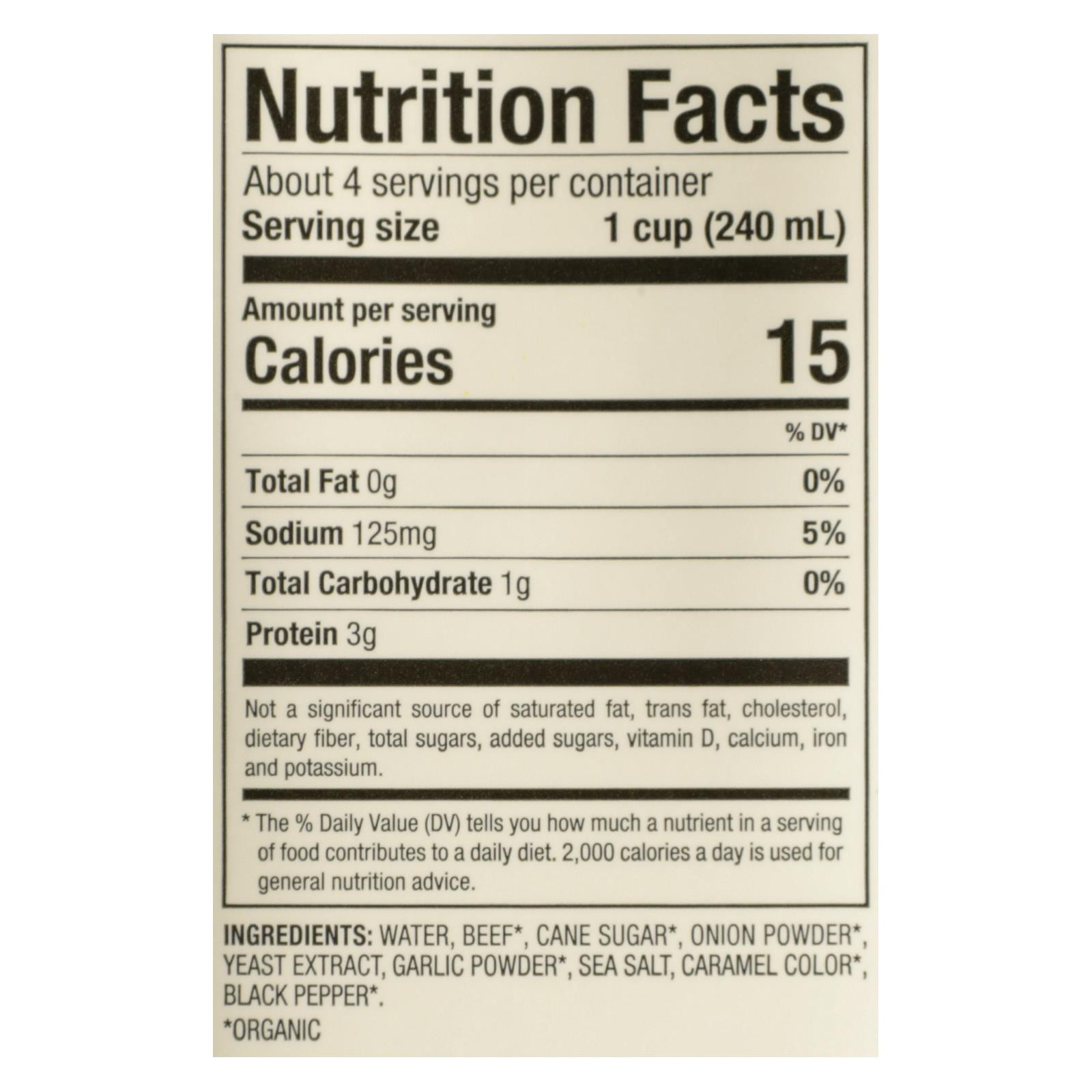 Pacific Natural Foods Vegetable Broth Low Sodium Case Of 12 32 Fl Oz.