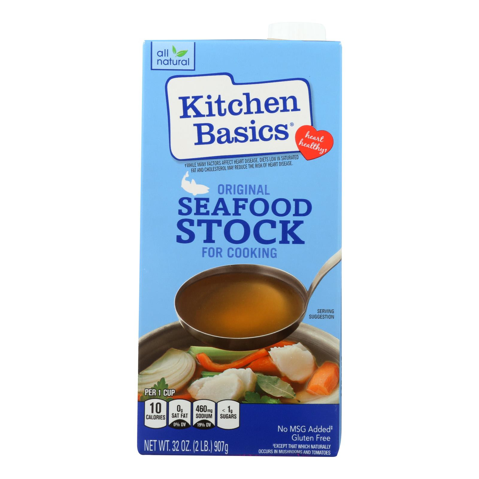 Kitchen Basics Vegetable Stock Case Of 12 32 Fl Oz. Pure Modern