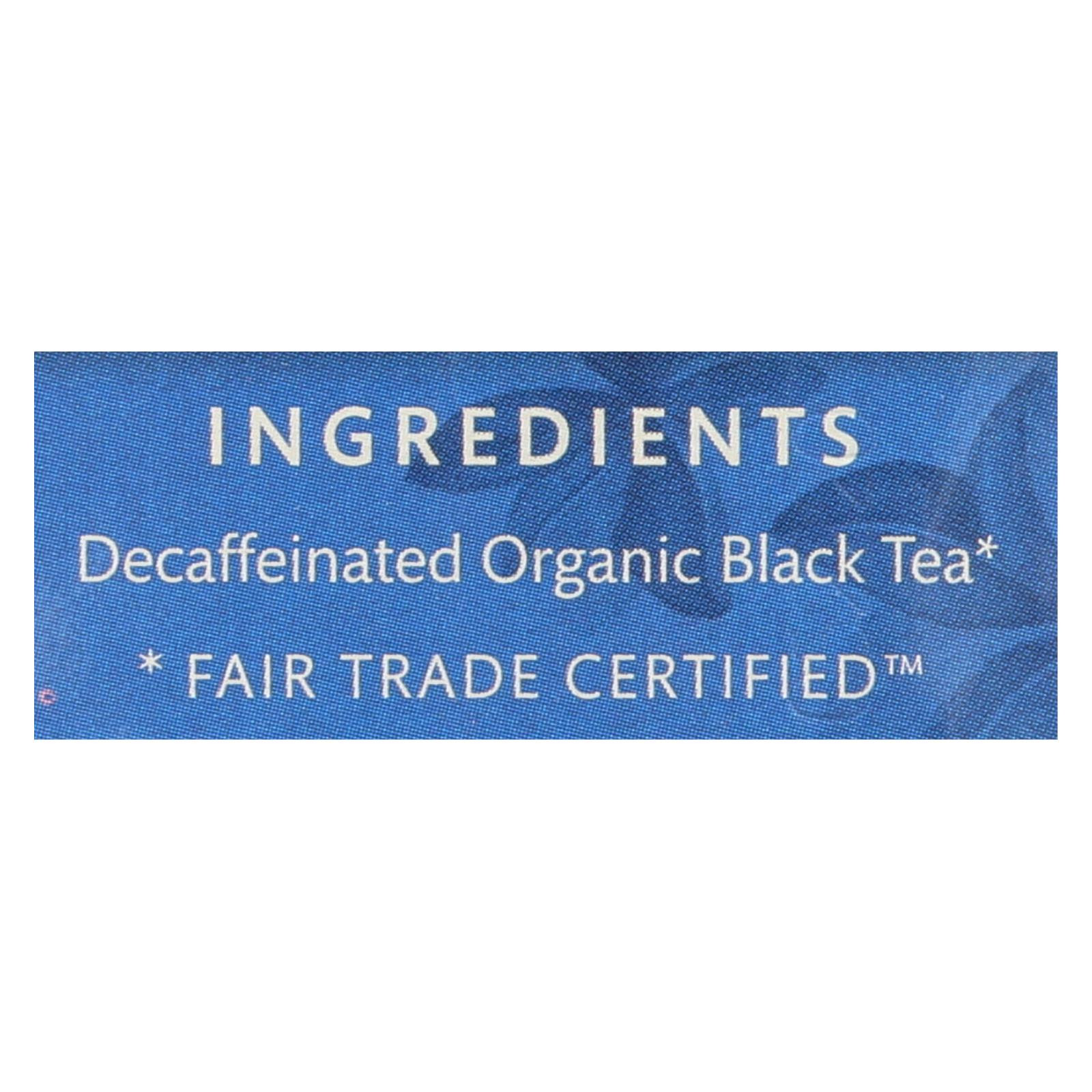 Choice Organic Decaffeinated Black Tea Case Of 1 100 Count