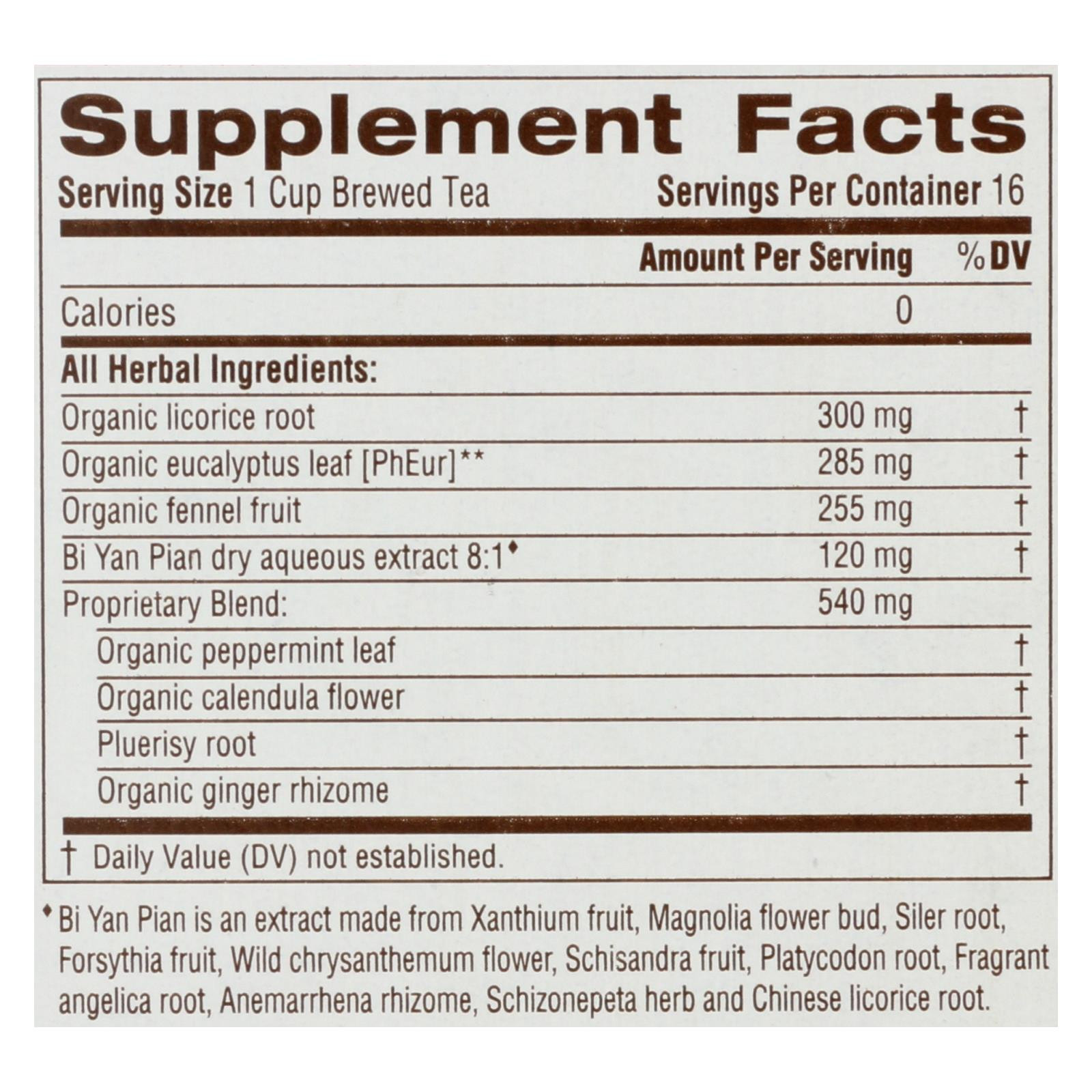 Traditional Medicinals Gypsy Cold Care Herbal Tea - 16 Tea Bags (Pack of 6) - Soothes and Relieves Cold Symptoms