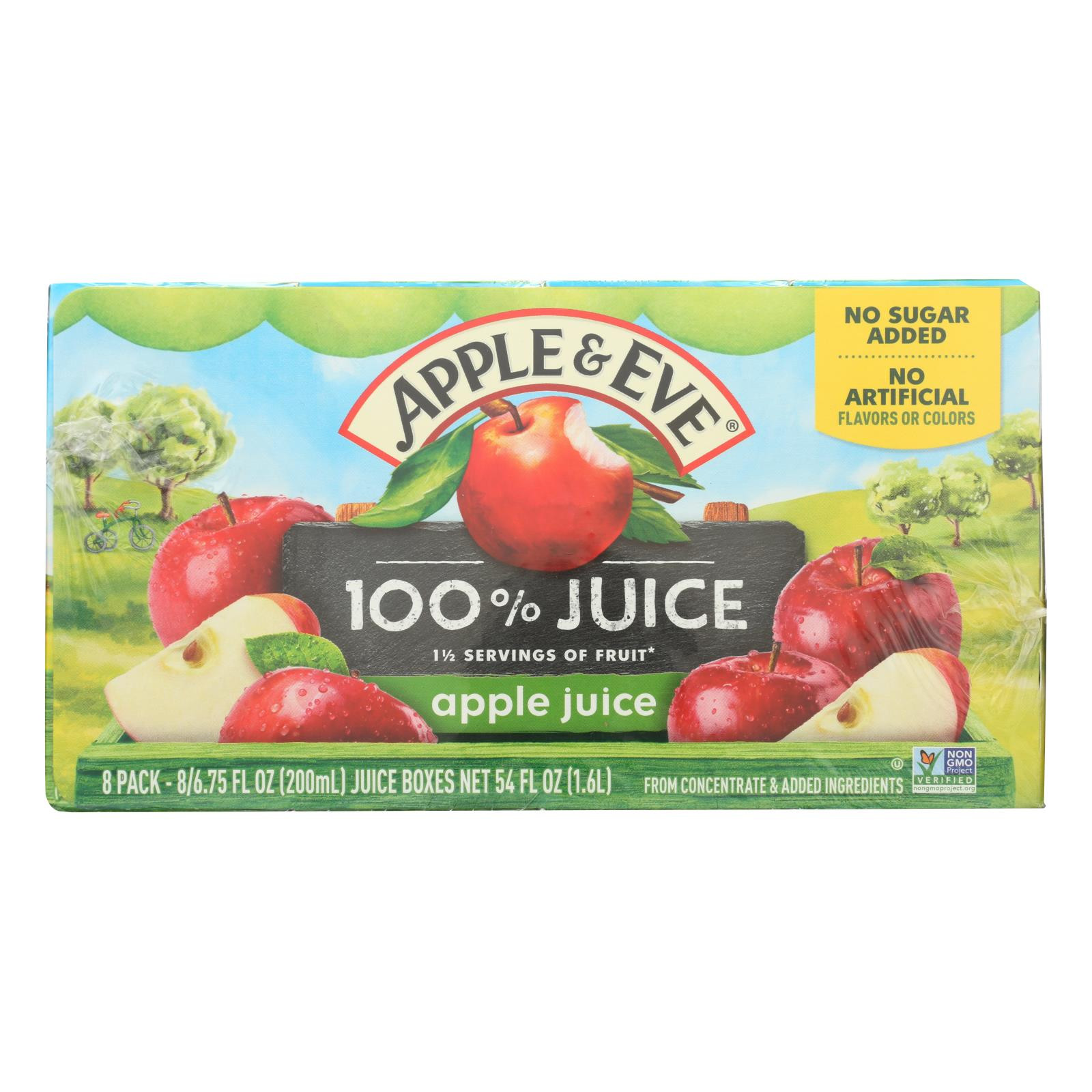 Apple And Eve Sesame Street Juice Elmo's Punch Case Of 6 6 Bags