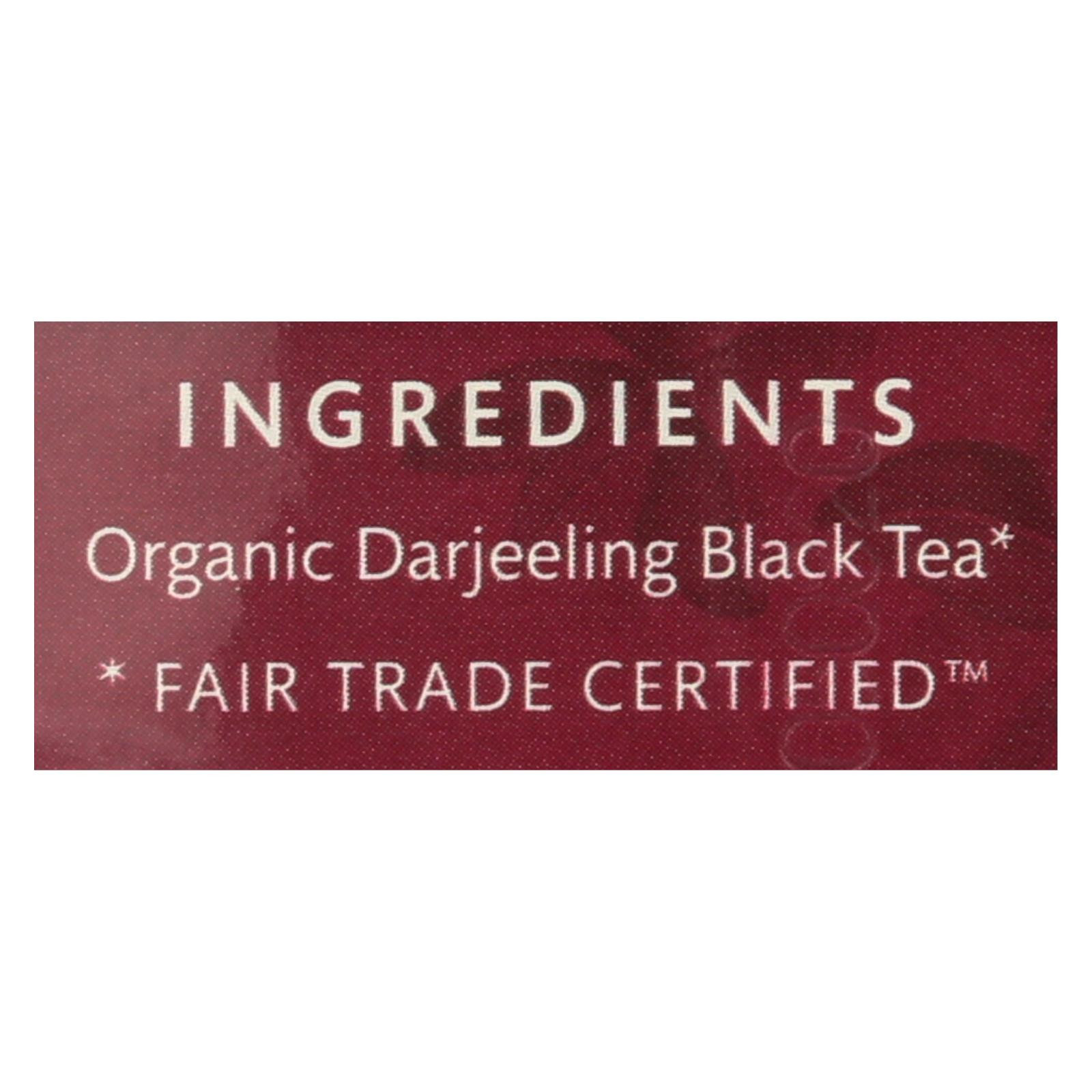 Choice Organic Decaffeinated Black Tea Case Of 1 100 Count