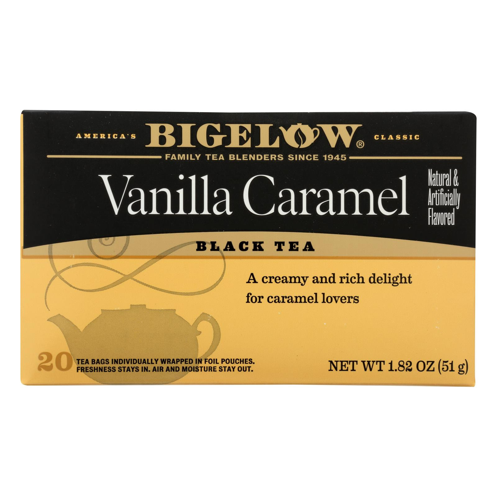Bigelow Tea Tea Chai Vanilla Case Of 6 20 Bag