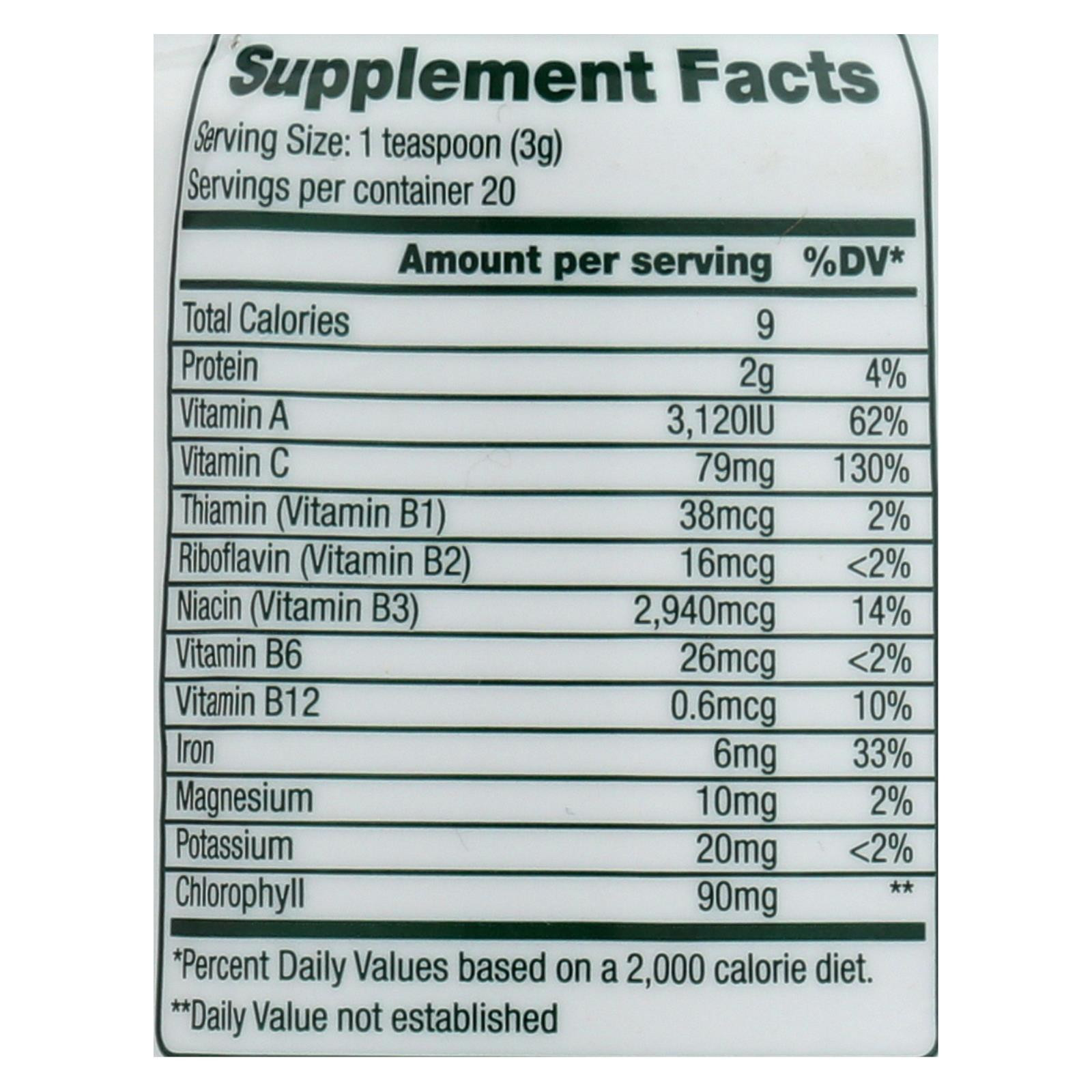 Dr. Hagiwara Green Magma Barley Grass Juice Powder - 10.6 Oz