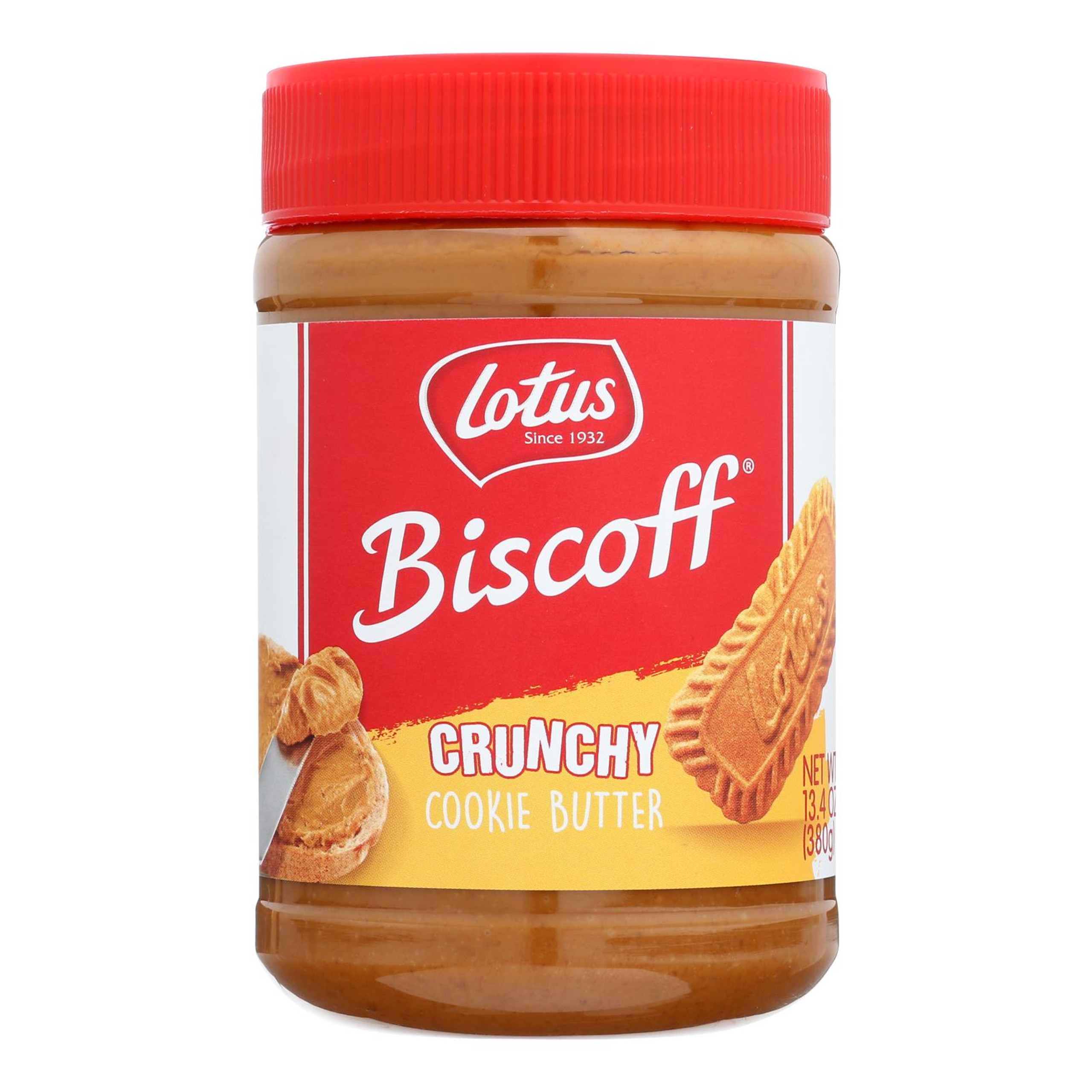 Biscoff Cookie Butter Spread Peanut Butter Alternative 13.4 Oz
