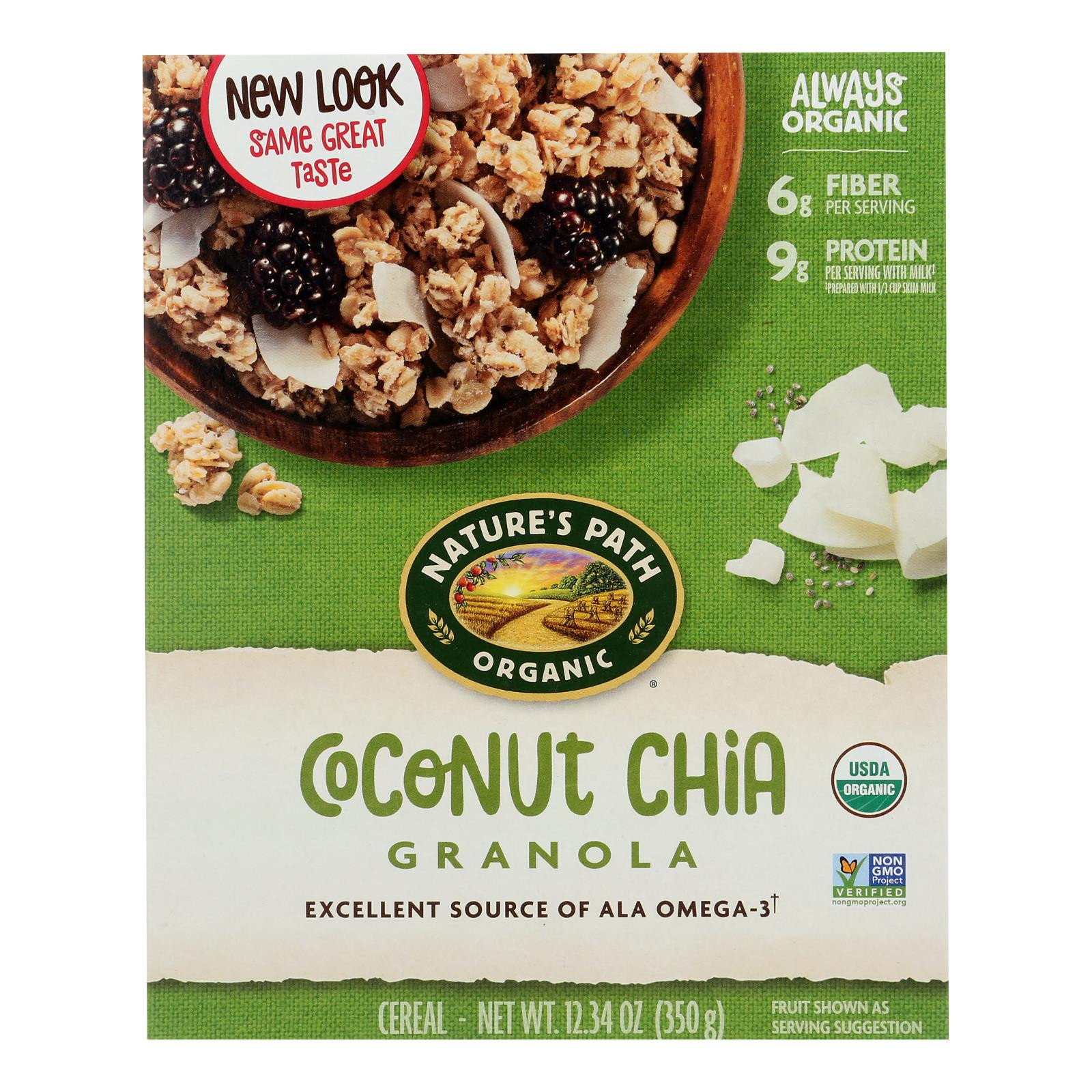 Nature's Path Granola Organic Coconut Cashew Butter Case Of 8