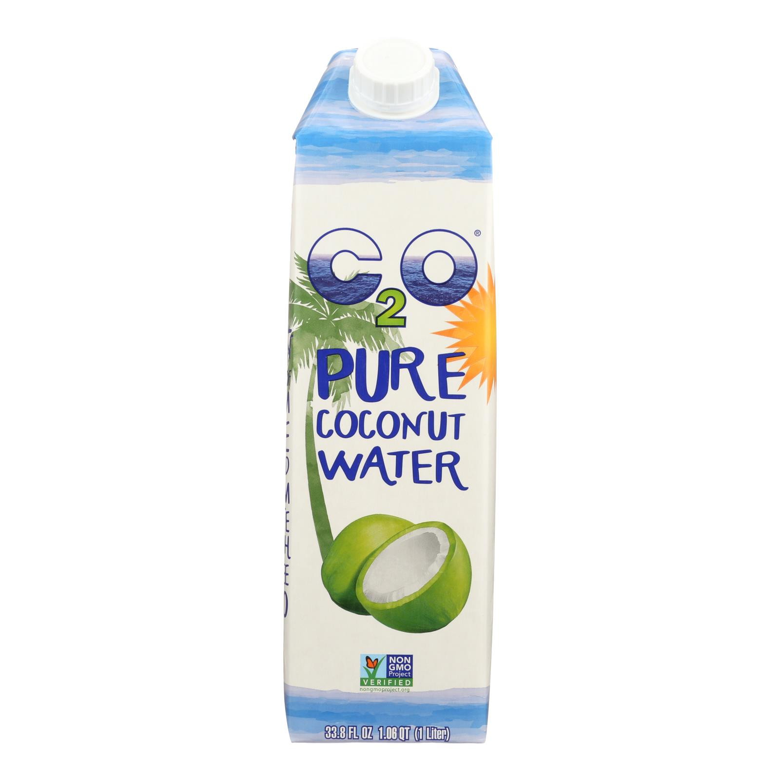 C2o Pure Coconut Water Pure Coconut Water Case Of 24 10.5 Fl Oz