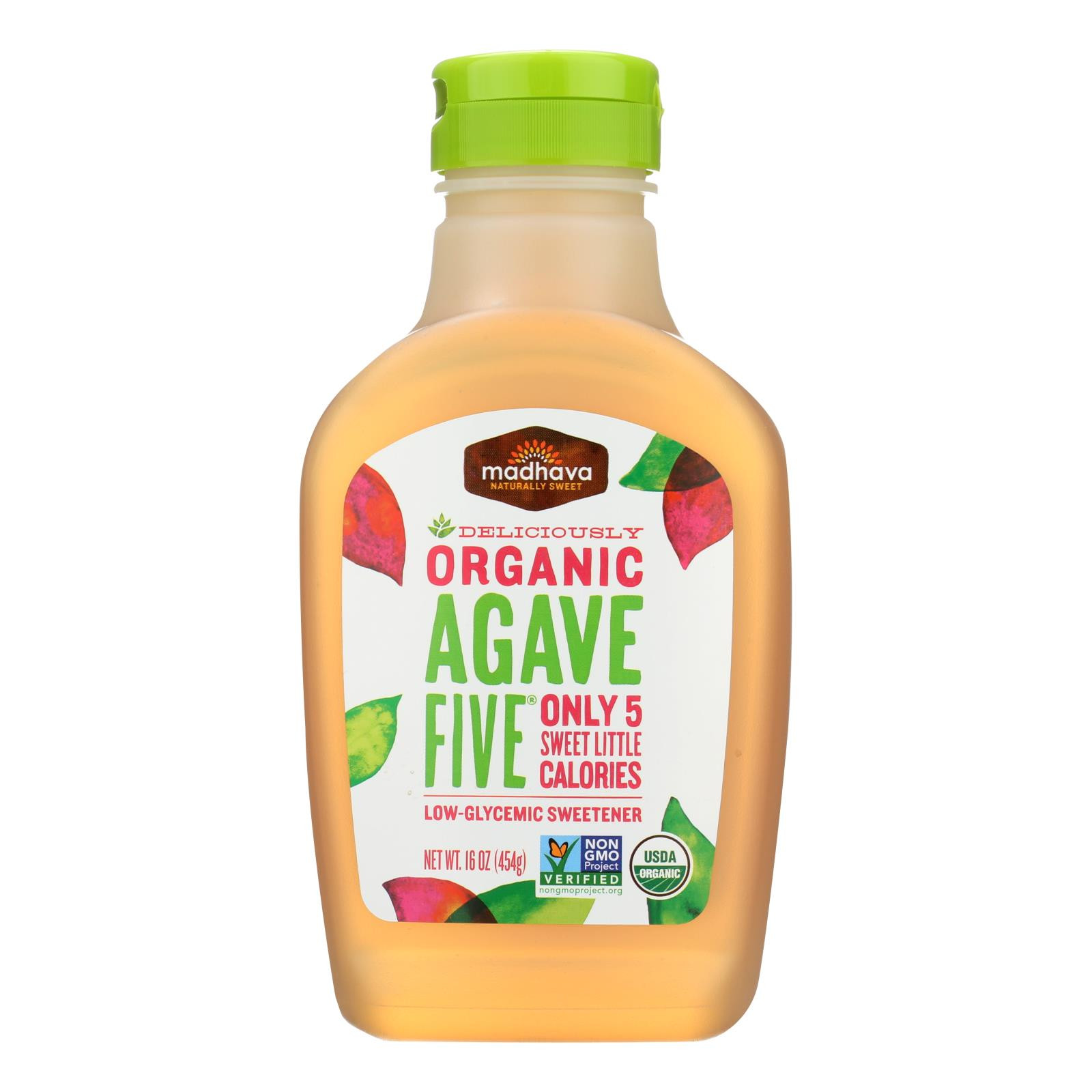 Madhava Honey Agave Nectar Organic Light Case Of 4 46 Oz
