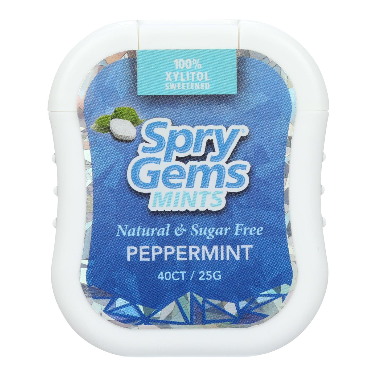 Spry Mints - Cinnamon Flavor, 240 Count - 100% Xylitol, Sugar-Free Breath Freshener By Xlear Inc 4 thumbnail image