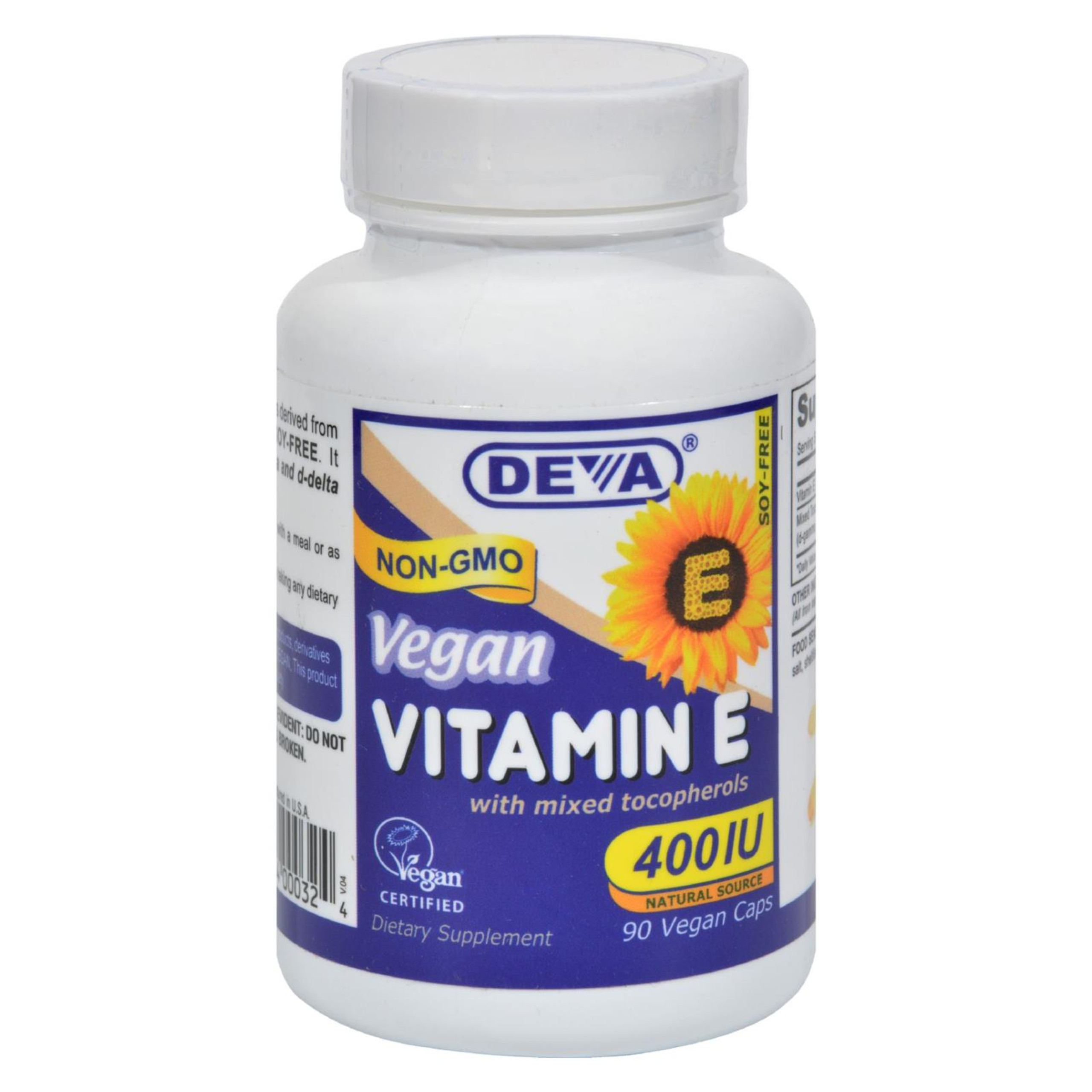 Deva Vegan Vitamin D 800 Iu 90 Tablets 3819