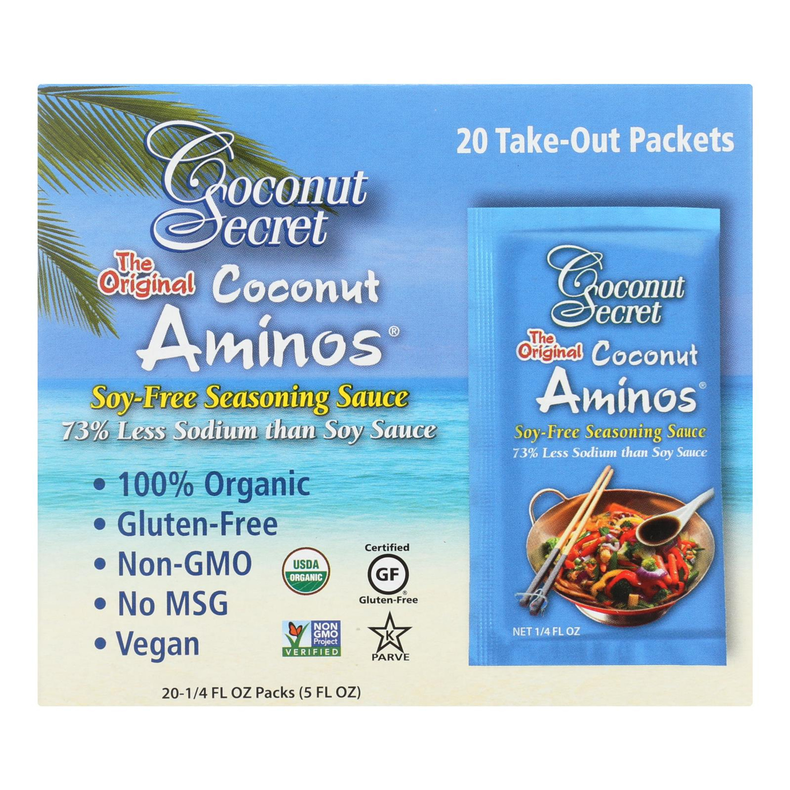 Coconut Secret Coconut Aminos Garlic Sauce Case Of 12 10 Fl Oz.