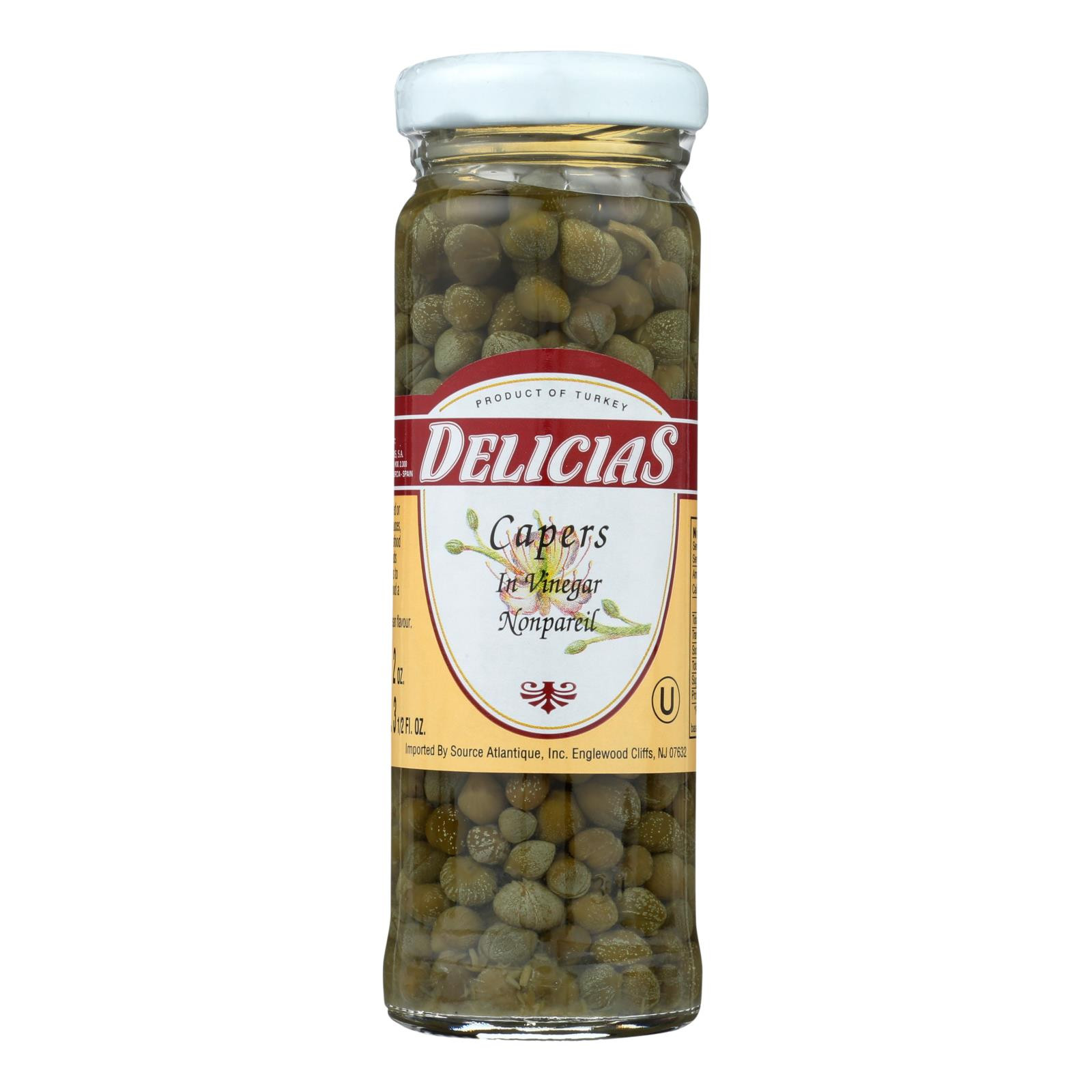 Reese Non Pareil Capers Case Of 12 3.5 Oz.