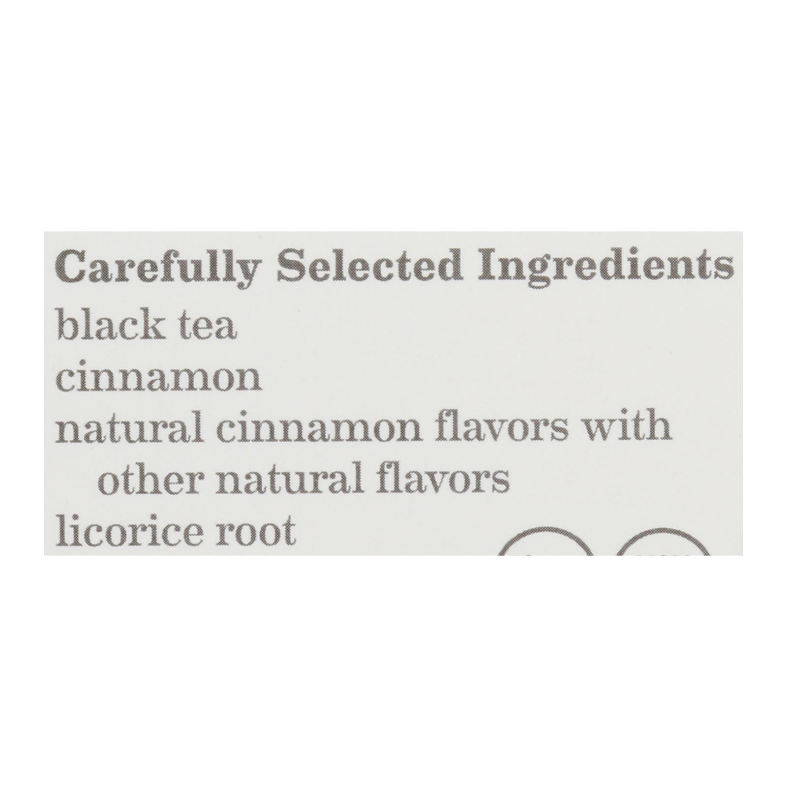 Bigelow Tea Tea Cinnamon Blackberry Balance Case Of 6 18 Bag