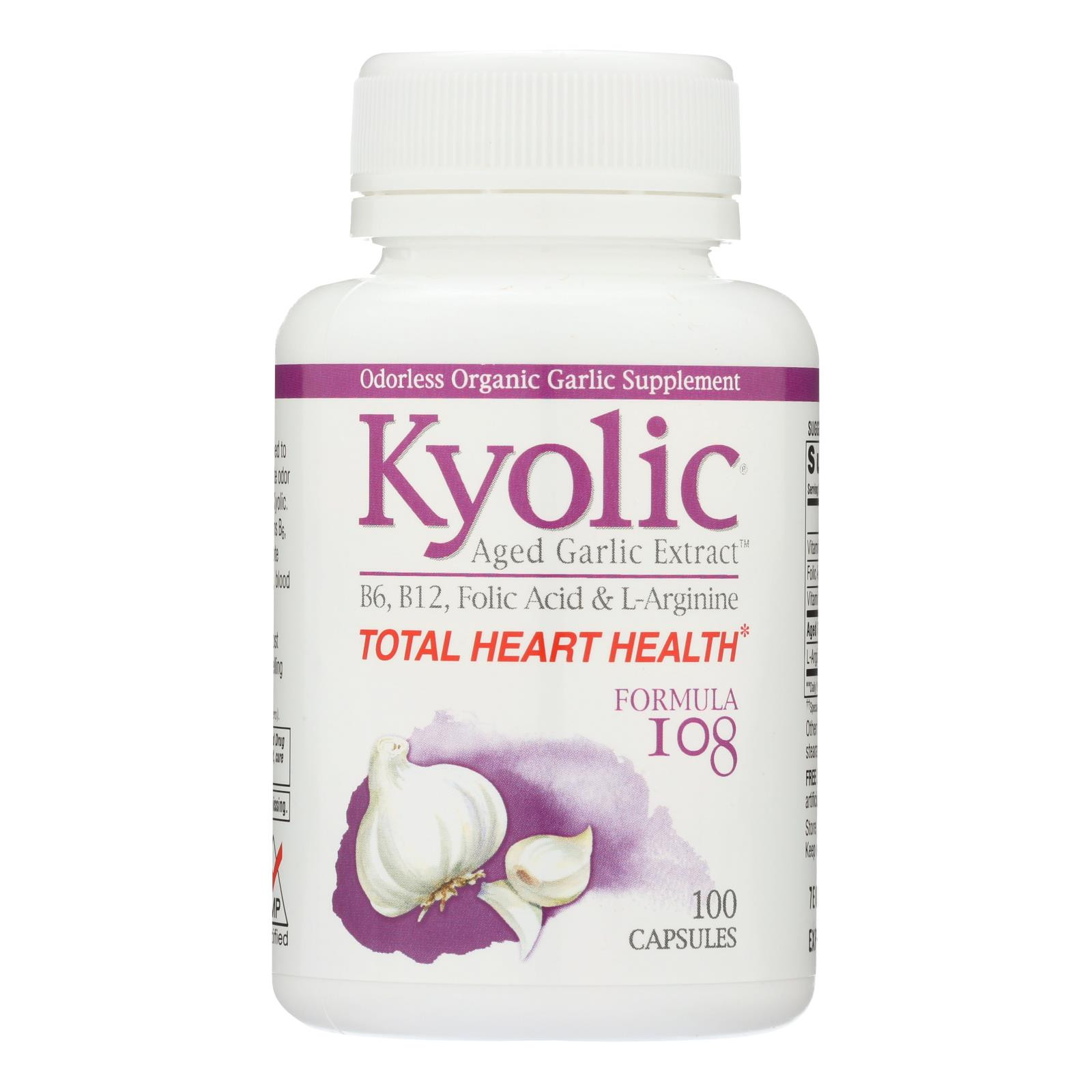 Kyolic Aged Garlic Extract Blood Pressure Health Formula 109 160