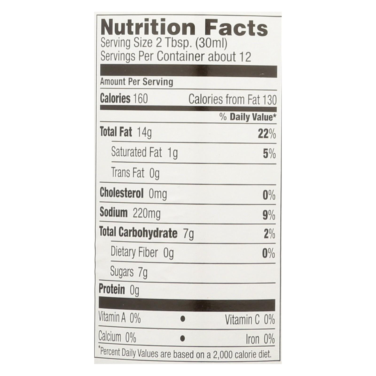 Brianna's Salad Dressing Poppy Seed Case Of 6 12 Fl Oz.