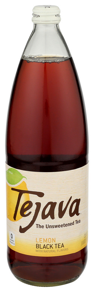 Tejava Black Tea - Unsweetened - Case Of 6 - 12 Oz.