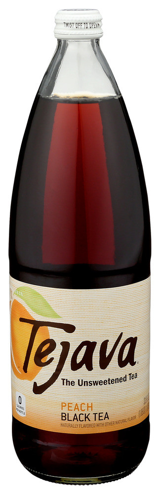 Tejava Black Tea - Unsweetened - Case Of 6 - 12 Oz.