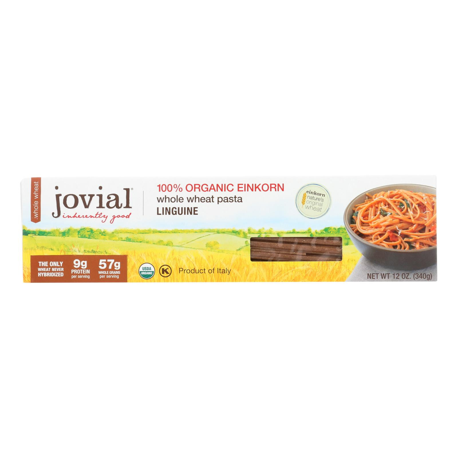 Jovial Sourdough Einkorn Crackers Sea Salt Case Of 10 4.5 Oz.