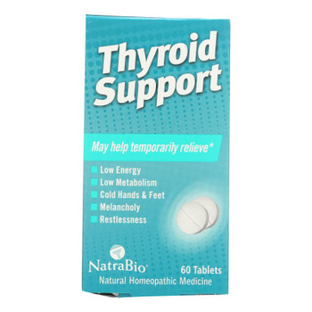 Natrabio Thyroid Support - 60 Tablets