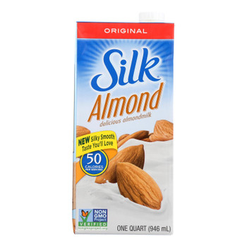 Silk Pure Almond Milk - Original - Case Of 6 - 32 Fl Oz.