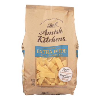 Amish Kitchen Noodles - Extra Wide - Case Of 12 - 12 Oz