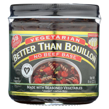 Better Than Bouillon Vegan Base - No Beef - Case Of 6 - 8 Oz