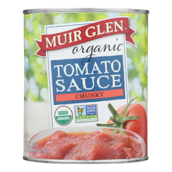 Muir Glen Organic Chunky Tomato Sauce - Tomato - Case Of 12 - 28 Oz.