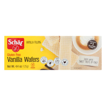 Schar Vanilla Wafers Gluten Free - Case Of 12 - 4.4 Oz.