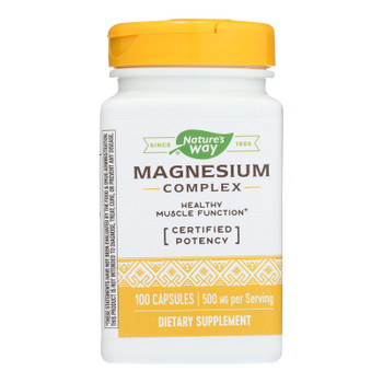 Nature's Way - Magnesium Complex - 100 Capsules