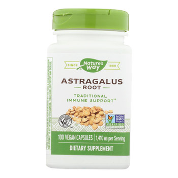 Nature's Way - Astragalus Root - 470 Mg - 100 Capsules