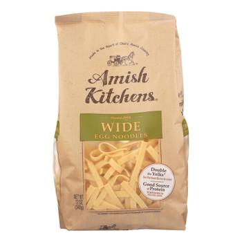 Amish Kitchen Wide Noodles - Case Of 12 - 12 Oz