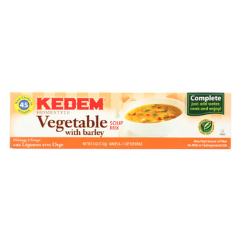Kedem Vegetable Soup Mix - Case Of 24 - 6 Oz.