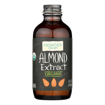 Frontier Herb Almond Extract - Organic - 4 Oz