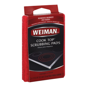 Weiman Pads - Cooktop Scrubbing - Case Of 6 - 3 Count