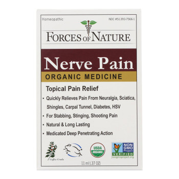 Forces Of Nature - Organic Nerve Pain Management - 11 Ml