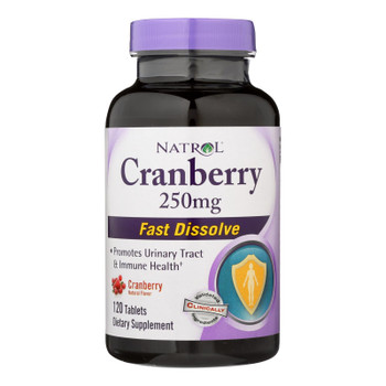 Natrol Cranberry Fast Dissolve - 250 Mg - 120 Tablets