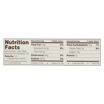 Nature's Bakery Stone Ground Whole Wheat Fig Bar - Original - Case Of 12 - 2 Oz.