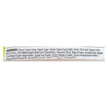 Probar Bolt Energy Chews - Organic Raspberry - 2.1 Oz - Case Of 12