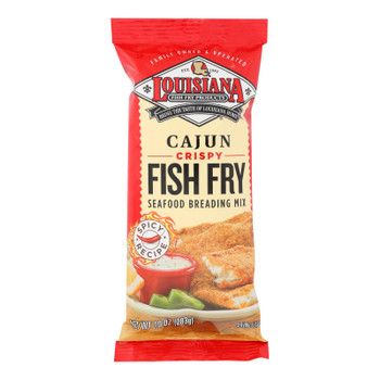 La Fish Fry Fish Fry - Cajun - Case Of 12 - 10 Oz