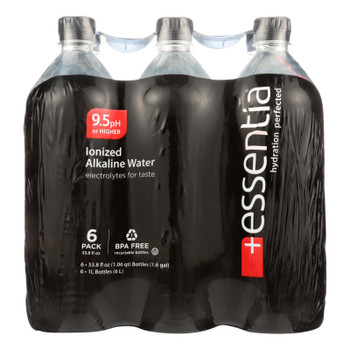 Essentia Hydration Perfected Drinking Water - 9.5 Ph. - Case Of 12 - 1 Liter - 1245943