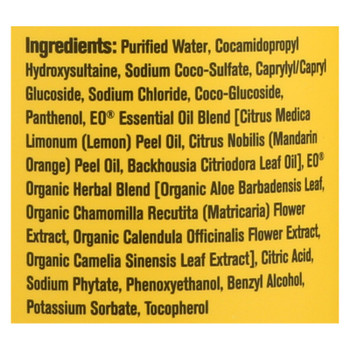 Eo Products - Everyone Hand Soap - Meyer Lemon And Mandarin - 12.75 Oz Eo Products - Everyone Hand Soap - Meyer Lemon And Mandarin - 12.75 Oz