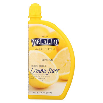 Delallo Delallo Lemon Juice Slice - Case Of 12 - 6.75oz