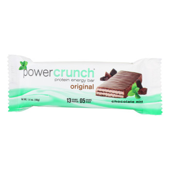 Power Crunch Protein Bars - Chocolate Mint Original - 40 Grm - Case Of 12