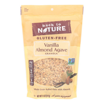 Back To Nature Granola - Vanilla Almond Agave - 11 Oz - Case Of 6