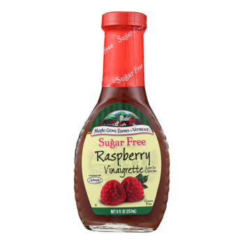 Maple Grove Farms - Sugar Free Salad Dressing - Raspberry Vinaigrette - Case Of 12 - 8 Oz.