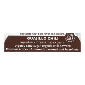 Taza Chocolate Organic Chocolate Mexicano Discs - 50 Percent Dark Chocolate - Guajillo Chili - 2.7 Oz - Case Of 12