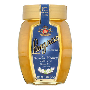 Langnese Honey Acacia Honey - Case Of 5 - 13.2 Oz.